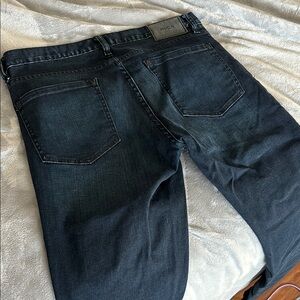 RVCA Men's Dark Blue Jeans